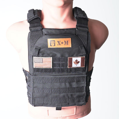 XM FITNESS Tactical Weighted Vest 40lbs BLACK – The Treadmill