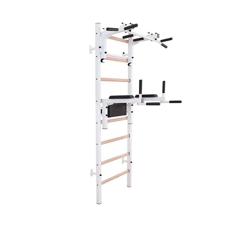 BenchK S2 Blanc - 233W avec barre de traction en acier PB3W + barre à dips