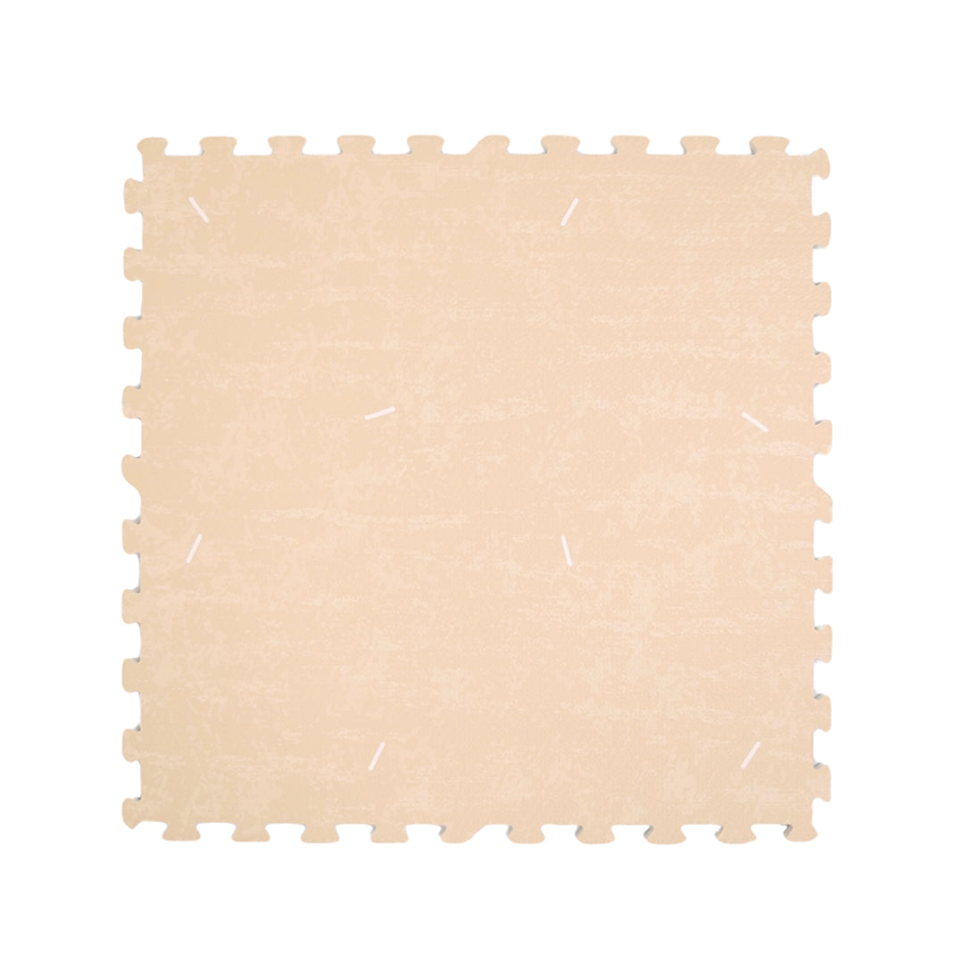 Flow - Premium Foam Flooring 24" x 24" x 12mm - Cream Confetti (6 Pack)