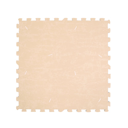 Flow - Premium Foam Flooring 24" x 24" x 12mm - Cream Confetti (6 Pack)