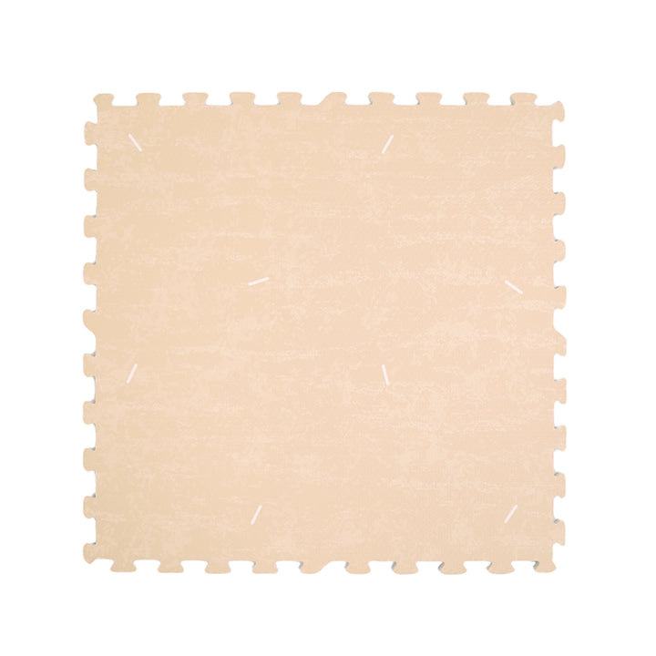 Flow - Premium Foam Flooring 24" x 24" x 12mm - Cream Confetti (6 Pack)