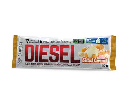 DIESEL® PROTEIN BAR 12 PACK - WHITE CHOCOLATE SALTED CARAMEL