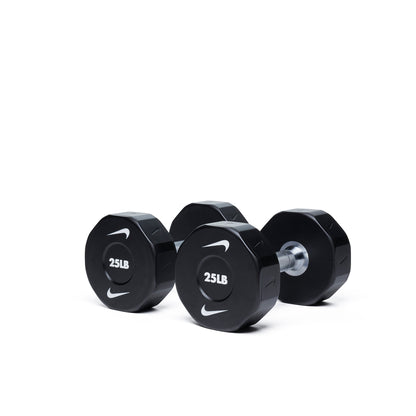 Nike Strength Pro Urethane Dumbbell - Black/White