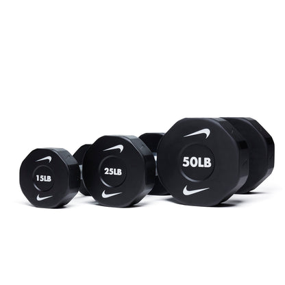 Nike Strength Pro Urethane Dumbbell - Black/White