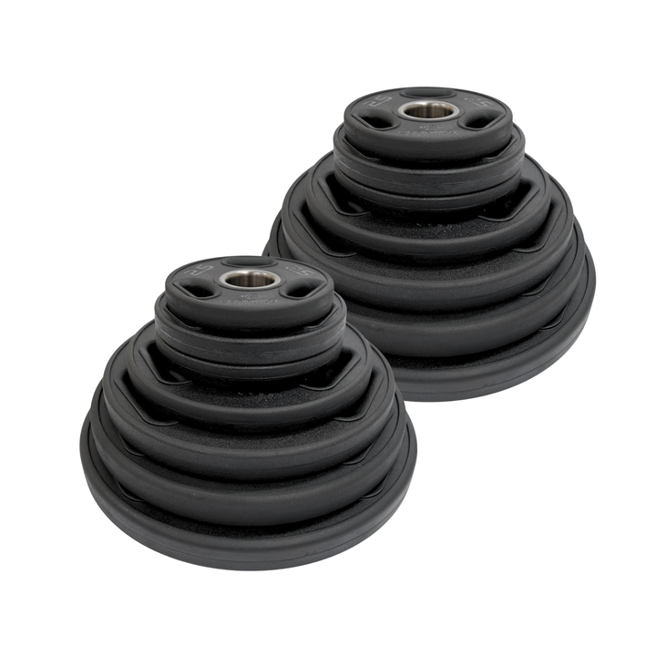 ONYX Virgin Rubber Olympic Plate - 255lbs Set