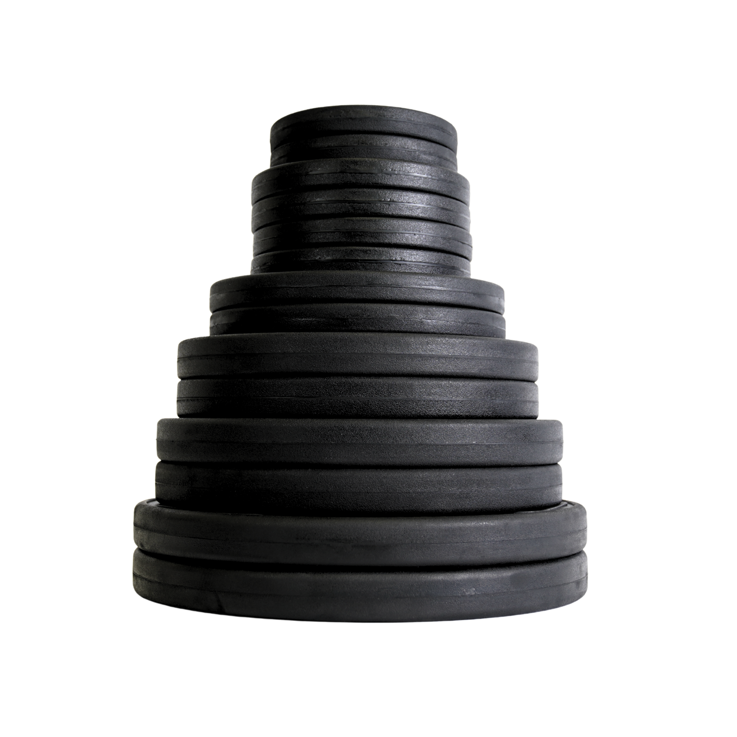 ONYX Virgin Rubber Olympic Plate - 300lbs set includes Olympic bar