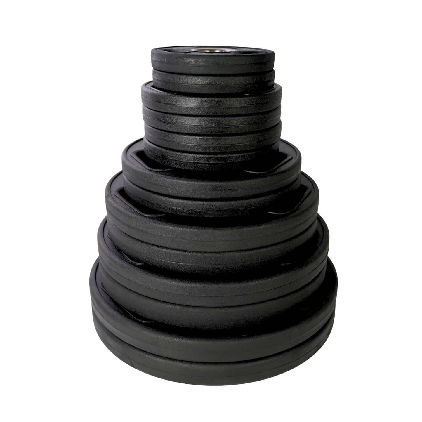 ONYX Virgin Rubber Olympic Plate - 300lbs set includes Olympic bar