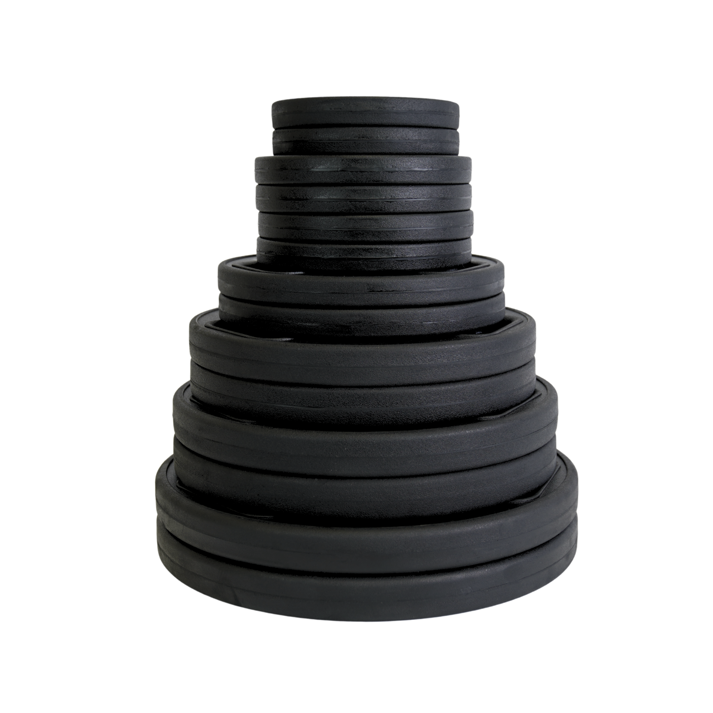 ONYX Virgin Rubber Olympic Plate - 300lbs set includes Olympic bar