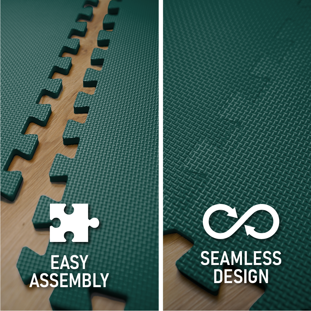 Element Foam Flooring 24" x 24" x 1/2" - Evergreen (6 Pack)