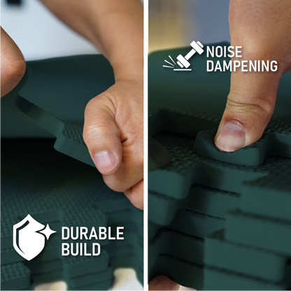 Element Foam Flooring 24" x 24" x 1/2" - Evergreen (6 Pack)