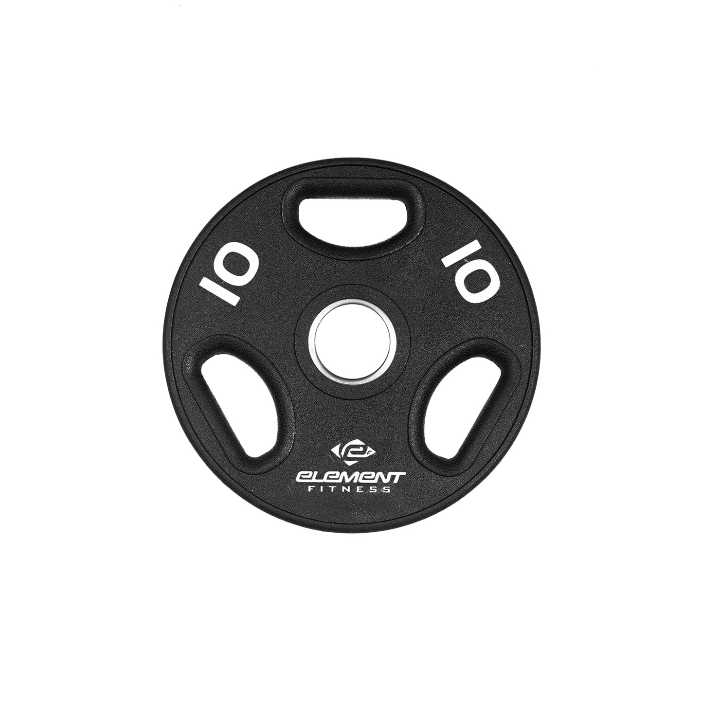 Element Fitness - 300lb Virgin Rubber Olympic Pro Plate Set with Bar Kit