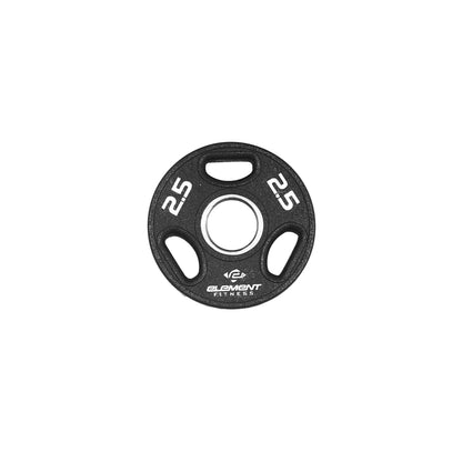 Premium Virgin 2.5lbs Rubber Olympic Plate