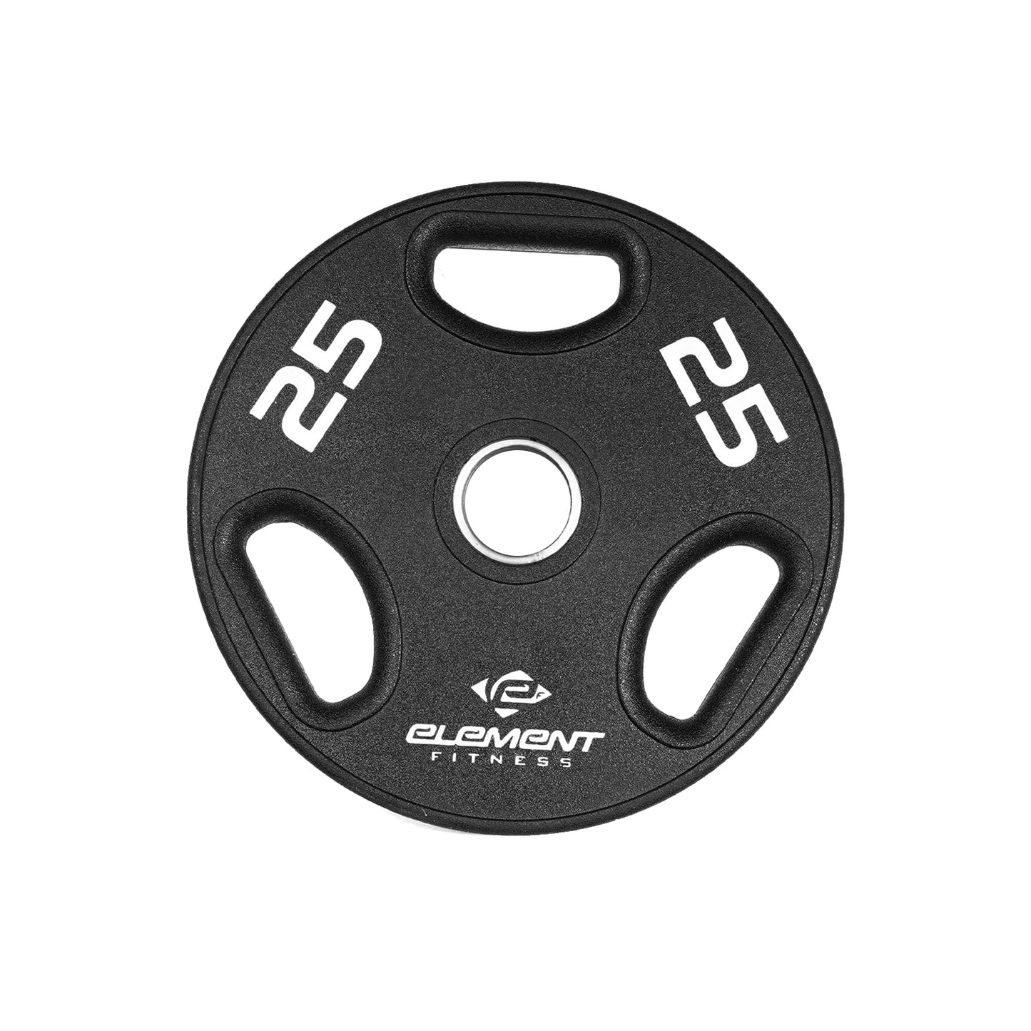 Element Fitness - 300lb Virgin Rubber Olympic Pro Plate Set with Bar Kit