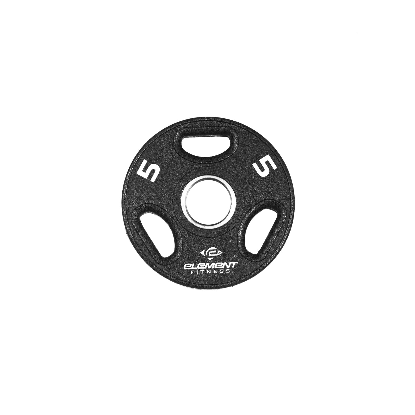 Element Fitness - 300lb Virgin Rubber Olympic Pro Plate Set with Bar Kit