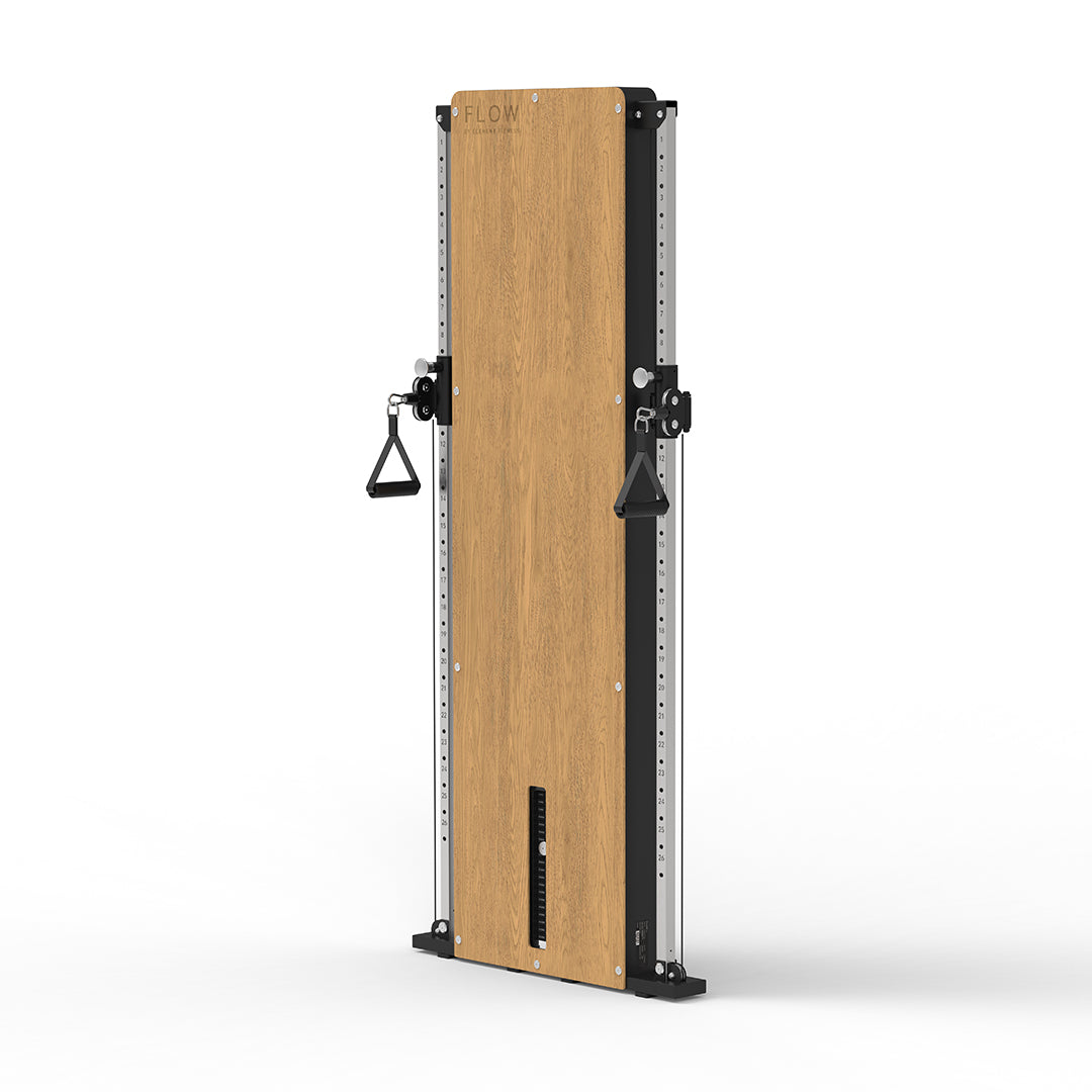Flow 8 Light Oak - Wall Mounted Functional Trainer