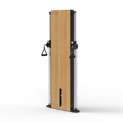 Flow 8 Light Oak - Wall Mounted Functional Trainer