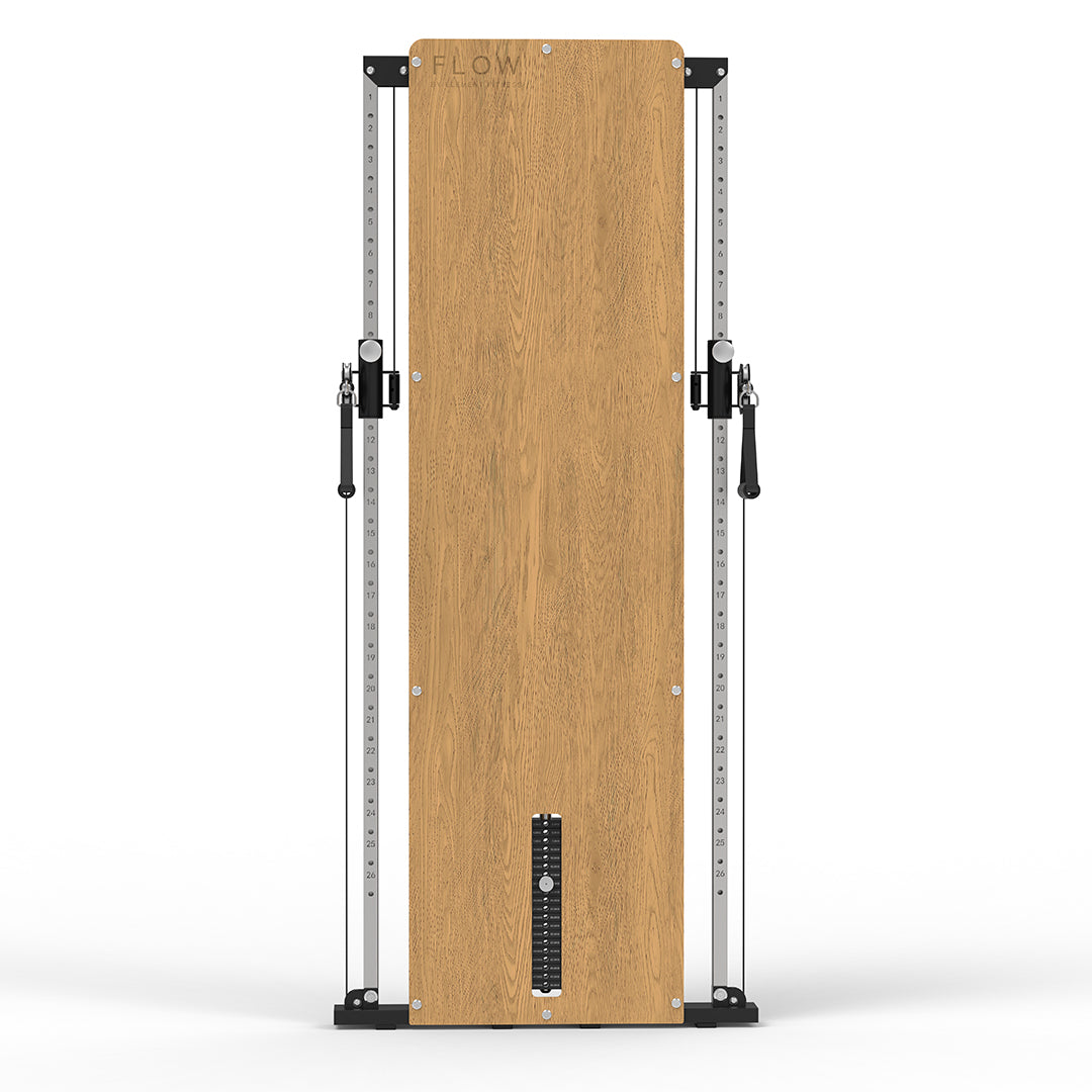 Flow 8 Light Oak - Wall Mounted Functional Trainer