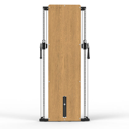 Flow 8 Light Oak - Wall Mounted Functional Trainer