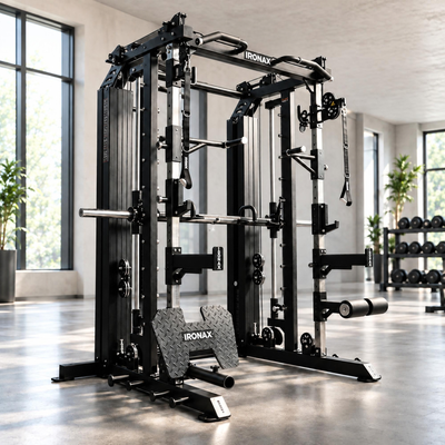 IRONAX - Appareil de musculation tout-en-un
