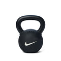 35lb rubber-coated kettlebell with ergonomic handle for floor protection and comfortable grip during functional training.