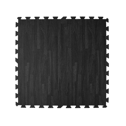 Flow - Premium Foam Flooring 24" x 24" x 12mm - Midnight Oak (6 Pack)