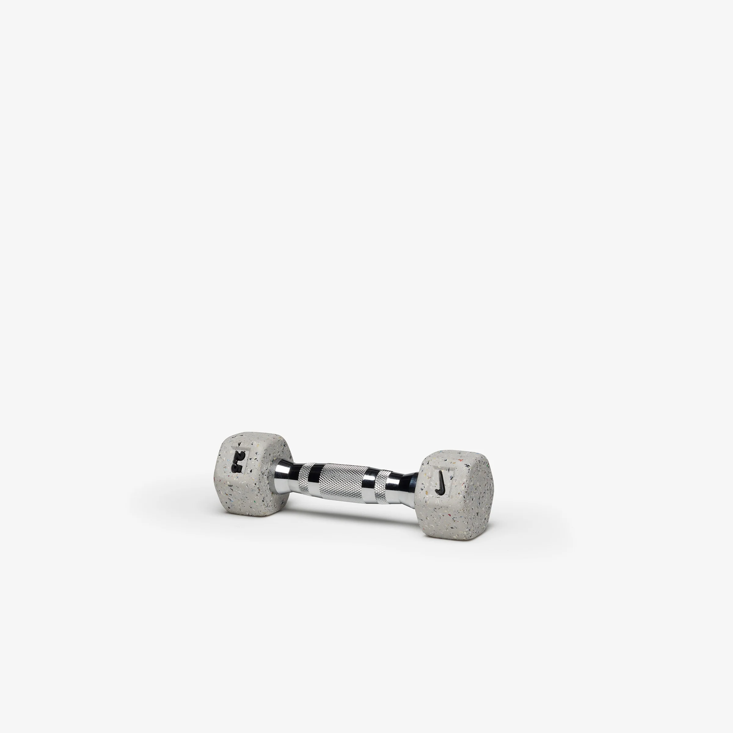 Nike Wolf Grey Dumbbell 2.5-22.5lbs Set with Rack