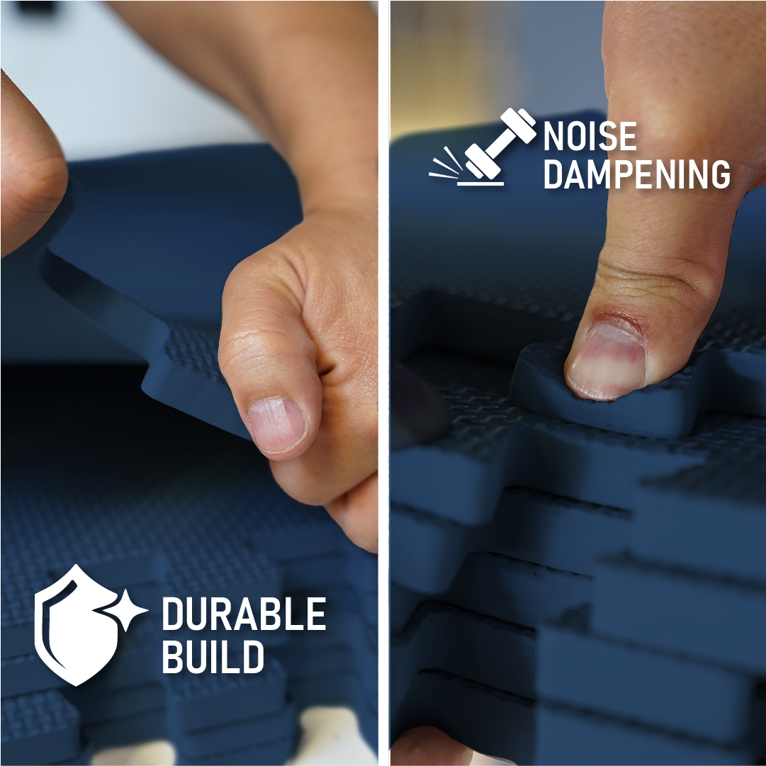 Element Foam Flooring 24" x 24" x 1/2" - Navy (6 Pack)