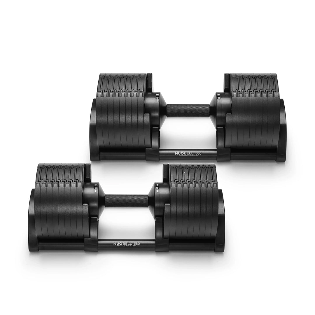 NUOBELL 580 Noir - Paire d'haltères ajustables