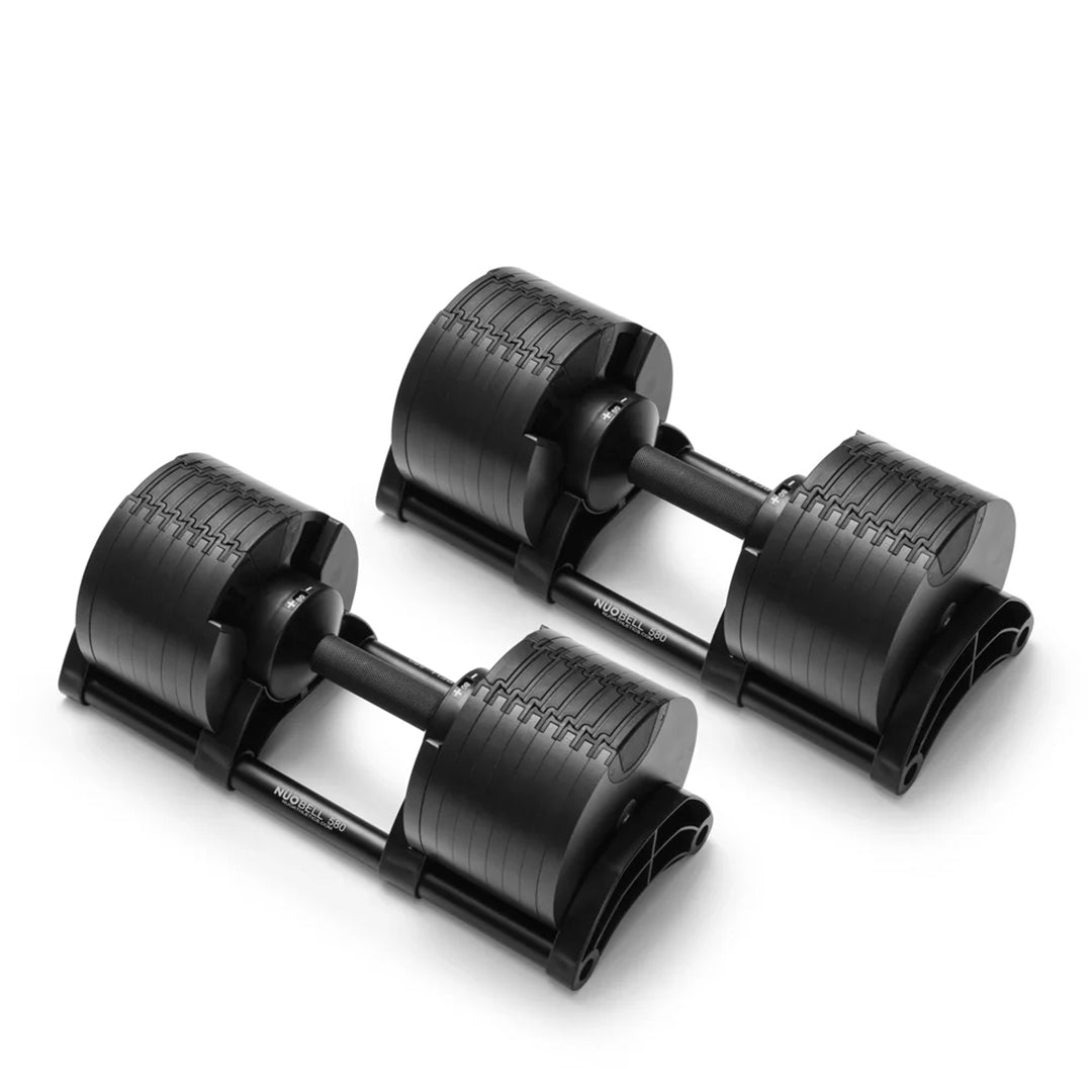 NUOBELL 580 Noir - Paire d'haltères ajustables