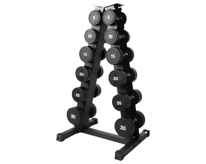 Dumbbell set with rack canada sale