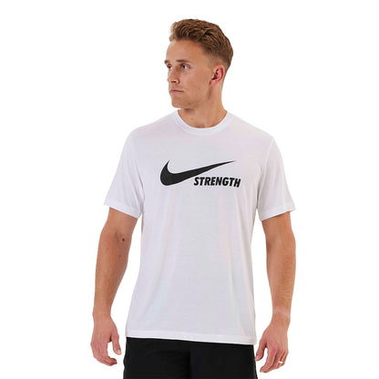 Nike Strength Dri-Fit Tee - White