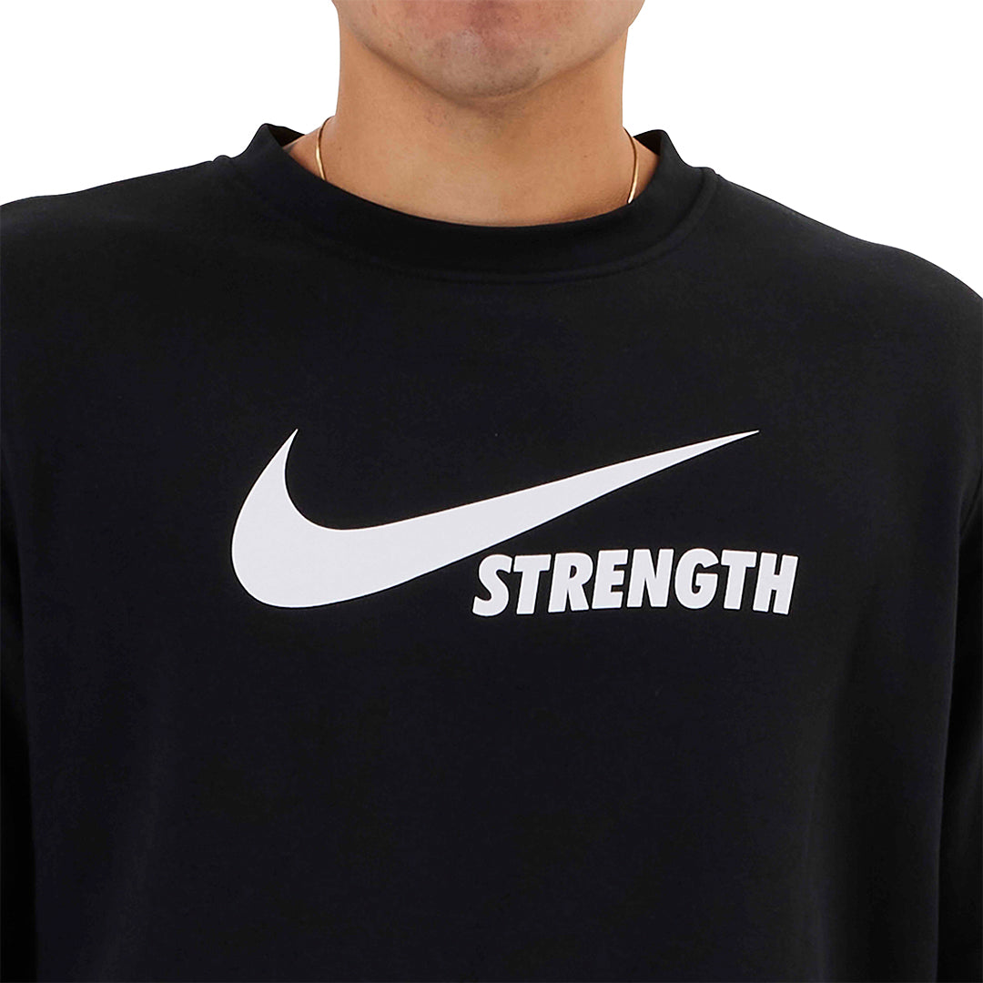 Nike Strength Crew Unisexe - Noir
