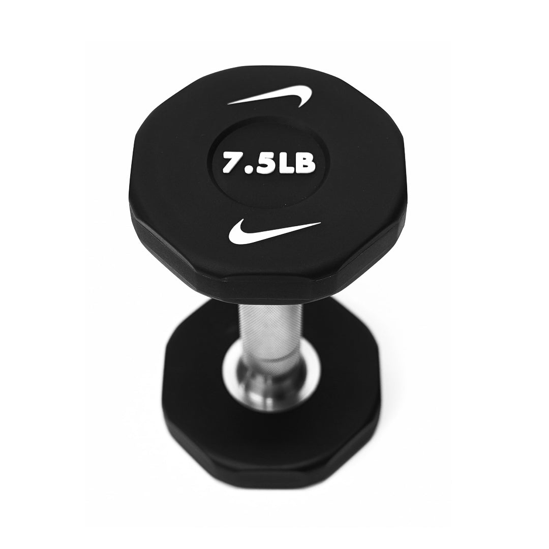 Ensemble d'haltères professionnels en uréthane Nike Strength par incréments de 7,5 à 27,5 LB