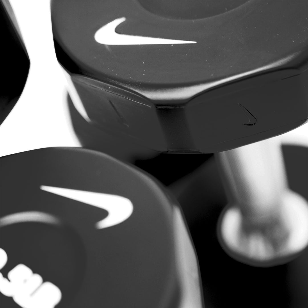 Ensemble d'haltères professionnels en uréthane Nike Strength par incréments de 7,5 à 27,5 LB