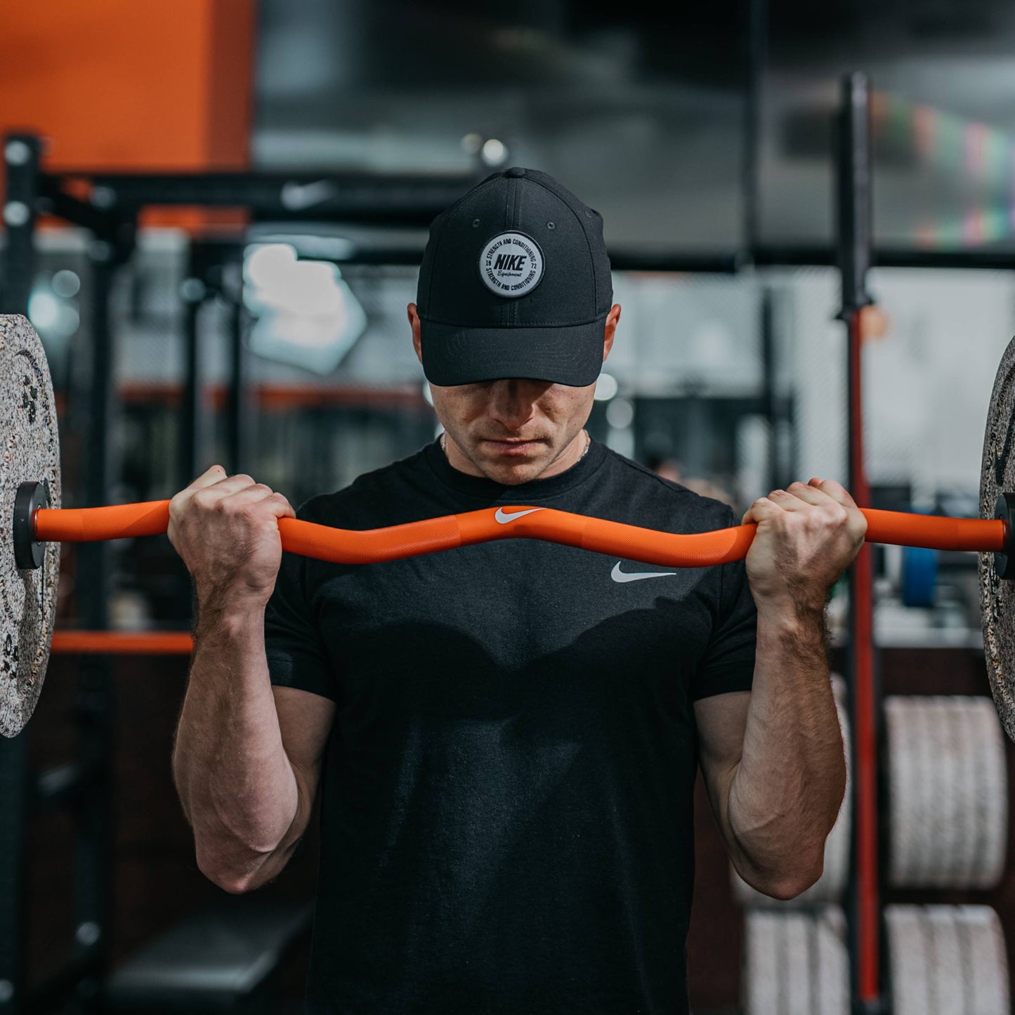 Barre curl Nike Shield