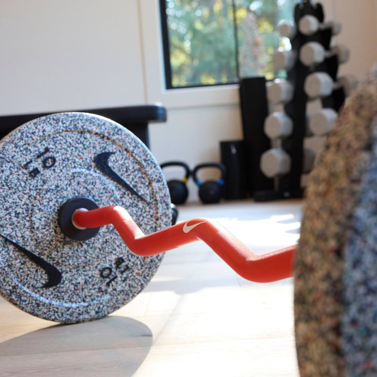 Barre curl Nike Shield