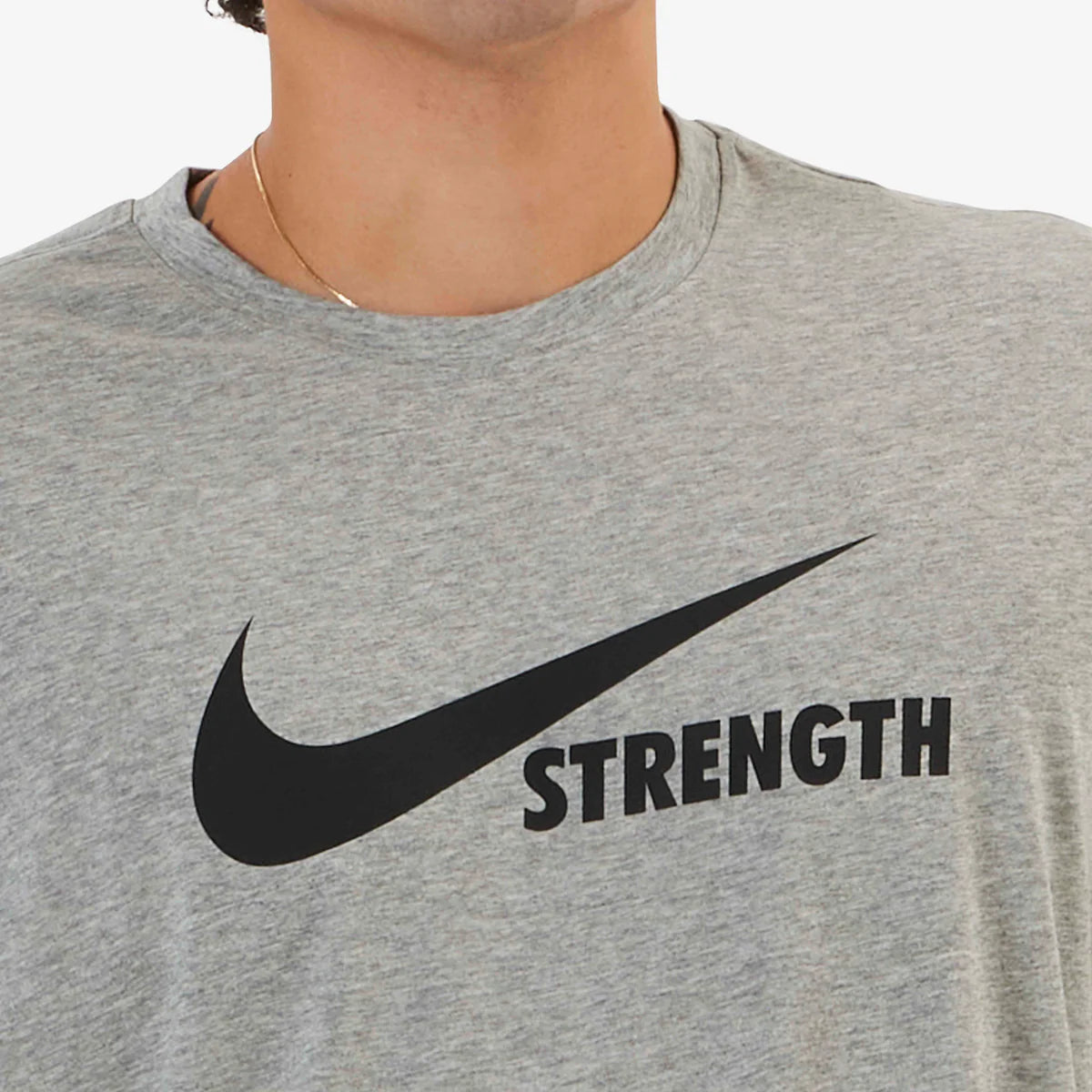 T-shirt Nike Strength Dri-Fit - Gris/Noir