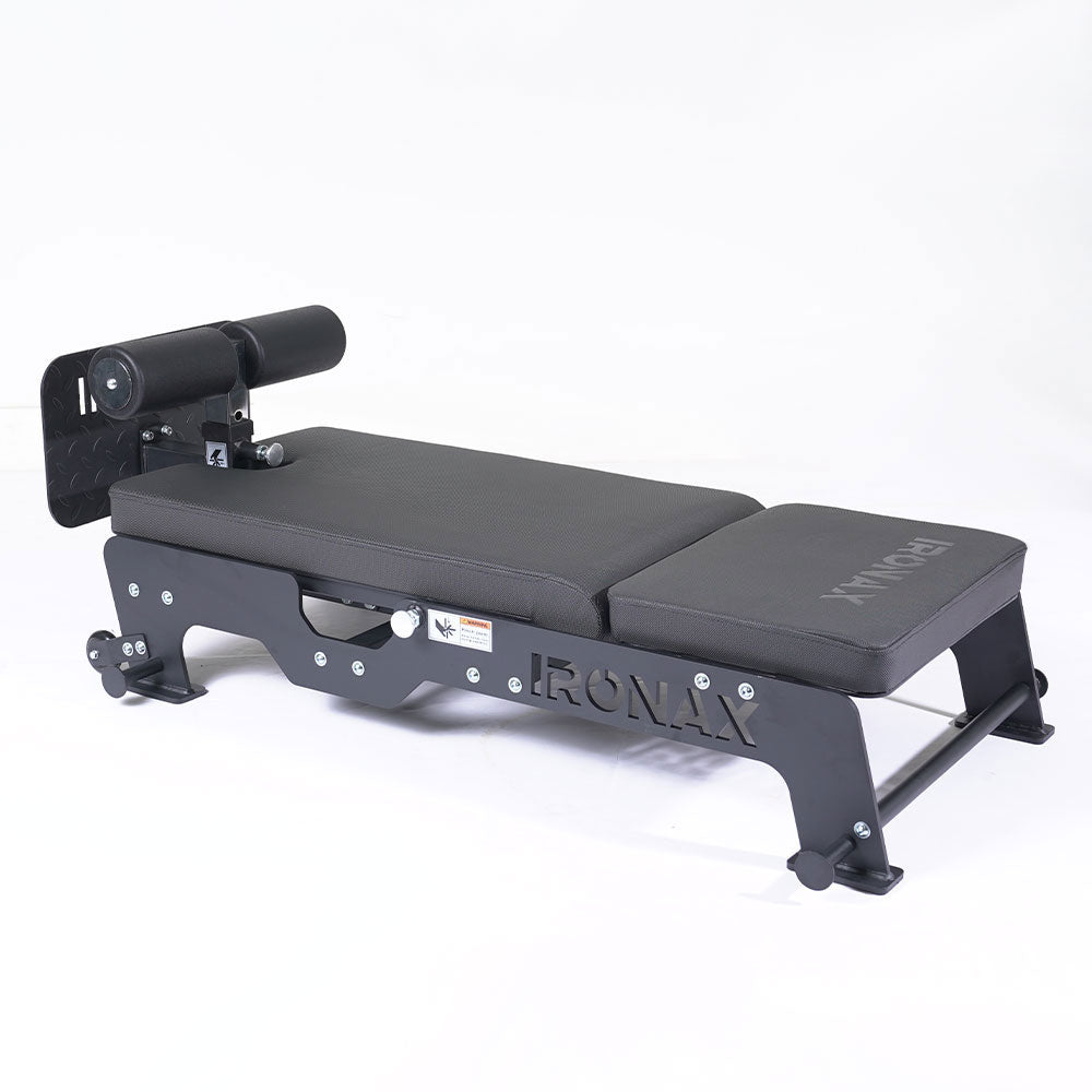 IRONAX ADJUSTABLE NORDIC BENCH GHD – The Treadmill Factory