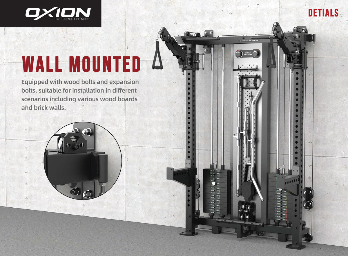 Element Oxion - 5 Pro All in One Functional Trainer Rack