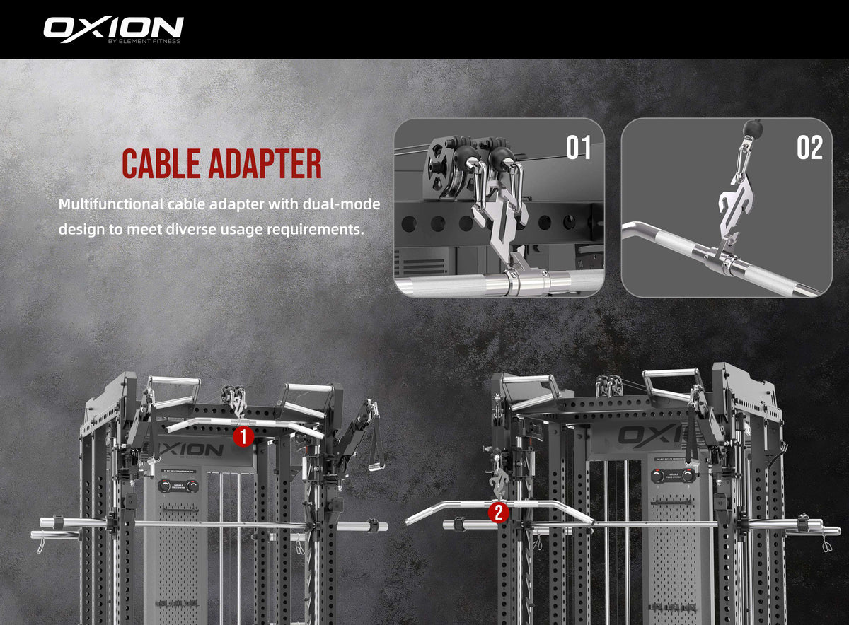 Element Oxion - 9 Pro All in One Functional Trainer Rack