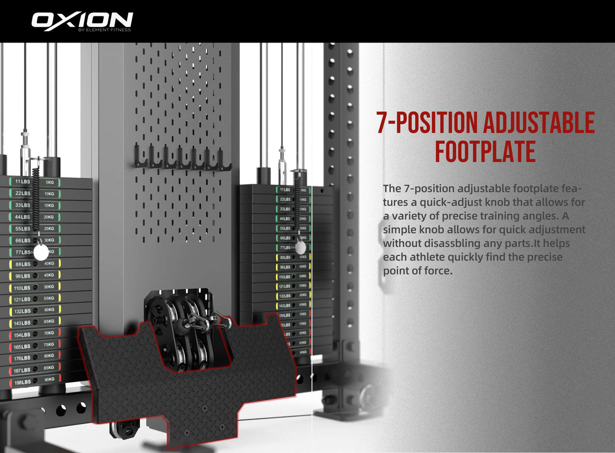 Element Oxion - 9 Pro All in One Functional Trainer Rack