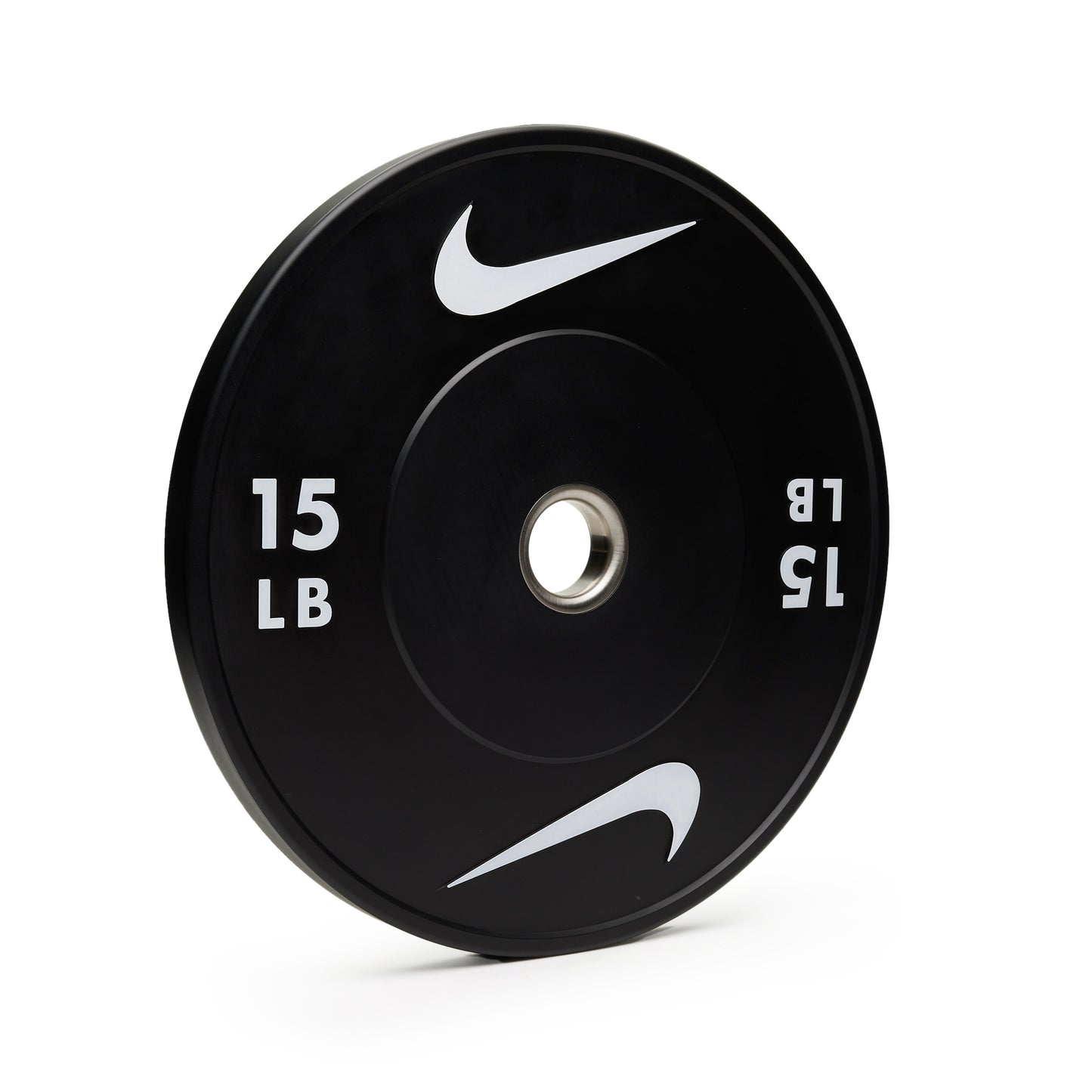 Nike Rubber Bumper Plates - Black/White