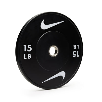 Nike Rubber Bumper Plates - Black/White