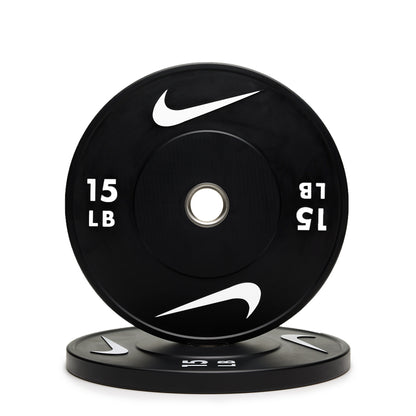 Nike Rubber Bumper Plates - Black/White
