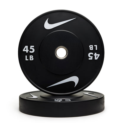 Nike Rubber Bumper Plates - Black/White