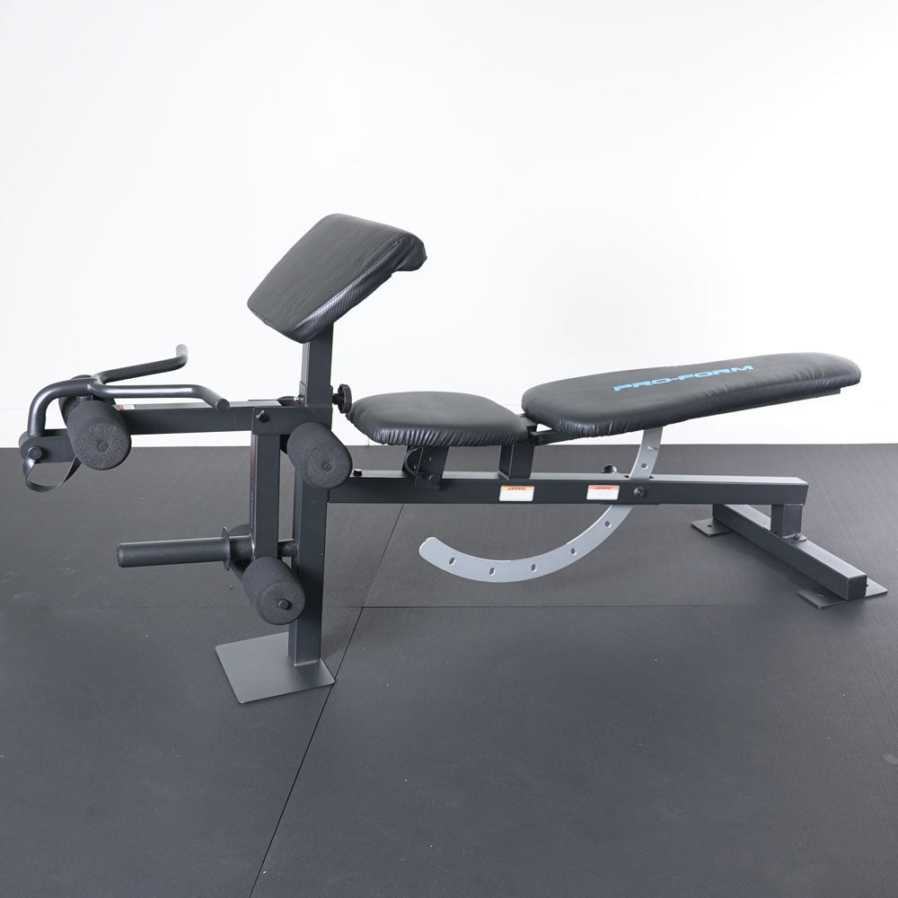 Treadmill discount factory bench