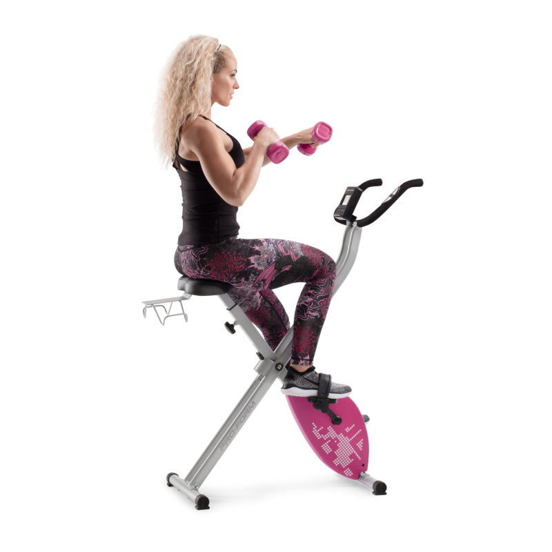 Exercise store bike pink