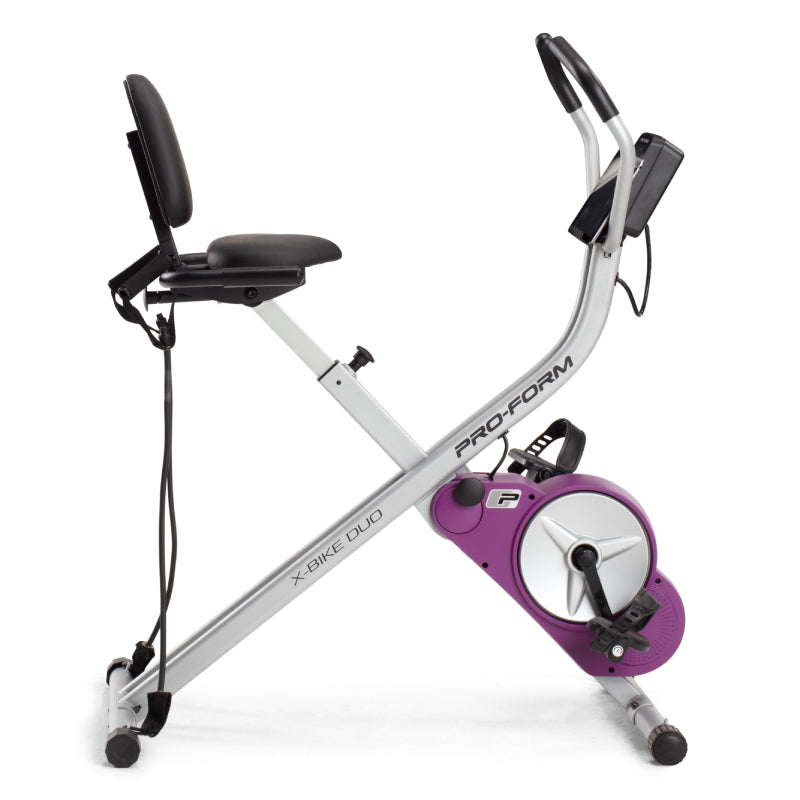 ProForm - X-Bike Duo Upright/Recumbent Exercise Bike Purple (PFEX72018P)