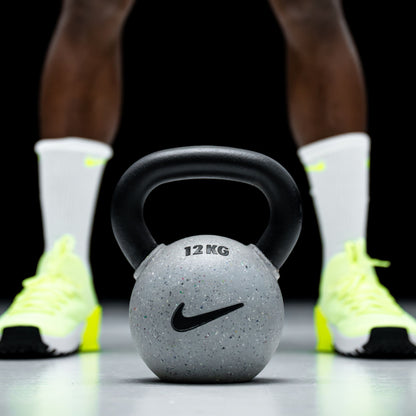Nike Rubber Coated Kettlebell - Wolf Grey Particle