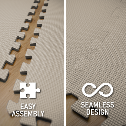 Element Foam Flooring 24" x 24" x 1/2" - Sandstone (6 Pack)